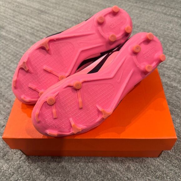 Nike Jr Zoom Mercurial Vapor 15 Academy MG Pink Foam Outdoor Soccer Cleat Size 6 - Picture 10 of 12